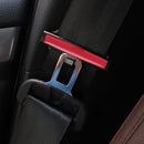 DM-013 2PCS Universal Fit Car Seatbelt Adjuster Clip Belt Strap Clamp Shoulder Neck Comfort Adjustment Child Safety Stopper Buckle(Red)