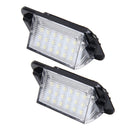 2 PCS License Plate Light with 18 SMD-3528 Lamps for BMW E36(1992-1998)ï¼Œ2W 120LM,6000K, DC12V (White Light)