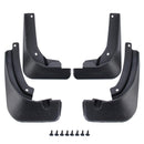 4 PCS Car Auto Semi-Rigid PVC Splash Flaps Mudguards Fender Guard for Volkswagen 2016 Version Bora