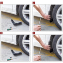 4 PCS Car Auto Semi-Rigid PVC Splash Flaps Mudguards Fender Guard for Volkswagen 2016 Version Bora