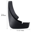4 PCS Car Auto Semi-Rigid PVC Splash Flaps Mudguards Fender Guard for Audi A4L
