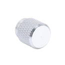 3R 3R-2115 4 PCS Universal Air Filter Shape Car Motor Bicycle Tire Valve Caps(Silver)