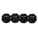 Universal Digital Display Waterproof LED Voltage Meter for DC 12V-24V Car Motorcycle Truck(Green)