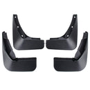 4 PCS Car Auto Semi-Rigid PVC Splash Flaps Mudguards Fender Guard for Audi A6L 2012 Version