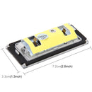 2 PCS License Plate Light with 18 SMD-3528 Lamps for BMW E46 2D M3,2004-2006,2W 120LM,6000K, DC12V (White Light)