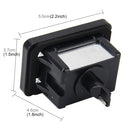 2 PCS License Plate Light with 18 SMD-3528 Lamps for Mercedes-Benz GLK X204 ,2W 120LM, DC12V (White Light)