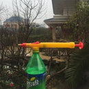 High Pressure Plastic Bottle Drink Beverage Trolley Gun Spray Reciprocating Sprayer Coke Bottle Sprayer Manual Pressure Sprayer