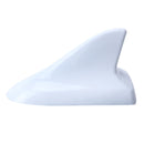 A-886 Car Auto Shark Fin Dome Antenna Decoration for Honda Buick Nissan Hyundai Toyota Volkswagen Mazda(White)