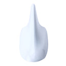A-886 Car Auto Shark Fin Dome Antenna Decoration for Honda Buick Nissan Hyundai Toyota Volkswagen Mazda(White)