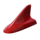 A-886 Car Auto Shark Fin Dome Antenna Decoration for Honda Buick Nissan Hyundai Toyota Volkswagen Mazda(Red)