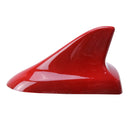 A-886 Car Auto Shark Fin Dome Antenna Decoration for Honda Buick Nissan Hyundai Toyota Volkswagen Mazda(Red)