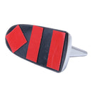 A-886 Car Auto Shark Fin Dome Antenna Decoration for Honda Buick Nissan Hyundai Toyota Volkswagen Mazda(Silver)