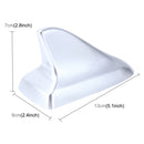 A-886 Car Auto Shark Fin Dome Antenna Decoration for Honda Buick Nissan Hyundai Toyota Volkswagen Mazda(Silver)