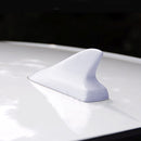 A-886 Car Auto Shark Fin Dome Antenna Decoration for Honda Buick Nissan Hyundai Toyota Volkswagen Mazda(Silver)