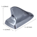 A-886 Car Auto Shark Fin Dome Antenna Decoration for Honda Buick Nissan Hyundai Toyota Volkswagen Mazda(Grey)