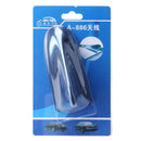 A-886 Car Auto Shark Fin Dome Antenna Decoration for Honda Buick Nissan Hyundai Toyota Volkswagen Mazda(Dark Blue)