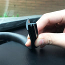 1.5m Car Instrument Desk Decorative Strip Rubber Chrome Decoration Strip Seal