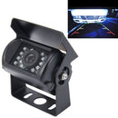 Universal 720Ã—540 Effective Pixel NTSC 60HZ CMOS II Waterproof Car Rear View Backup Camera With 18 LED Lamps, DC 12-24V