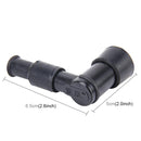 Motorcycle 90 Degree Resistor Spark Plug Cap for CG125