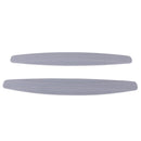 2 PCS Universal Car Body Carbon Fiber Bumper Guard Protector Sticker/Car Crash Bar Bumper Strips /Car Crash Strips/Anti-rub Strips/Anti-rub Bar(Grey)