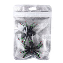 2 PCS Universal Spider Shape Car Motor Bicycle Tire Valve Caps (Green)