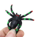 4 PCS Universal Spider Shape Car Motor Bicycle Tire Valve Caps (Green)