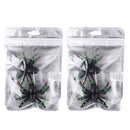 4 PCS Universal Spider Shape Car Motor Bicycle Tire Valve Caps (Green)
