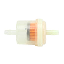 10 PCS Motorcycle Yellow Cylinder Shape Gas Inline Fuel Filter for CG125