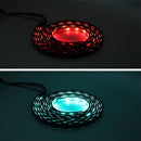 4 in 1 90cm/120cm RGB Colorful Flashing Decorative Chasis Light Sound Control Light Music Rhythm Light with Wireless Remote Control, DC 12V