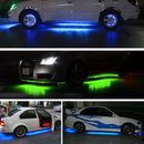 4 in 1 90cm/120cm RGB Colorful Flashing Decorative Chasis Light Sound Control Light Music Rhythm Light with Wireless Remote Control, DC 12V