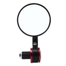 2 PCS Universal Motorcycle Round Shape Rear View Mirror for Most Motorcycle