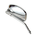 2 PCS Motorcycle Universal Metal Shell Holder Rear VIew Mirror for HJ125