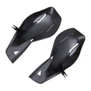 2 PCS Motorcycle Universal ABS Handle Wind-block Handguard(Black)