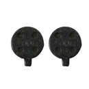 2 PCS Universal Metal Brake Disc Pads for Bike and Skateboard(Black)