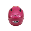 Motorcycle Full Face Riding Helmet Clear Lens Shield Helmet(Magenta)