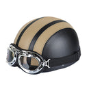 Winter Season Motorcycle Breathable Safty Helmet(Khaki)