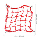 Motorcycle Rubber Fix Net with 6 Plastic Hooks, Size:40Ã—40cm