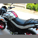 Motorcycle Rubber Fix Net with 6 Plastic Hooks, Size:40Ã—40cm