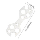 10 in 1 13 / 15 / 8 / 9 / 10 / 12 / 13 / 15 / 16 / 17mm Open End Wrenches , Spline End Wrenches Maintenance Tool for Bicycle / Mountain Bike