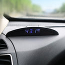 2 in 1 Car LED Digital Display Thermometer Clock