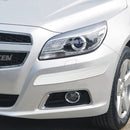 2 PCS Universal Car Auto Rubber Body Bumper Guard Protector Strip Sticker(White)
