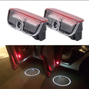 2 PCS LED Car Door Welcome Logo Car Brand 3D Shadow Light for Volkswagen