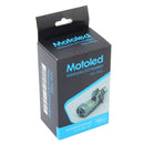 H4 HS1 Motorcycle Headlamps COB Spotlights Electric Car Fog Lights 6000K 20W 2600LM 5000Hours(White Light)