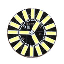 2 PCS 1156/BA15S 1W 50 LM 6000K Car AutoTurn Light with 19 SMD-4014 LED Lamps, DC 12V(White Light)