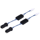 2 PCS T10 Car Auto Clearance Light Warning Error-free Decoder Adapter for DC 12V/3W