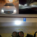 2 PCS S7 H3 40W 3200 LM 6000K IP68 Car Headlight with 2 COB Lamps and Heat Dissipation Cable, DC 9-30V(White Light)