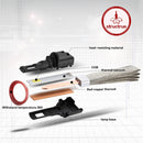 2 PCS S7 H8/H11 40W 3200 LM 6000K IP68 Car Headlight with 2 COB Lamps and Heat Dissipation Cable, DC 9-30V(White Light)