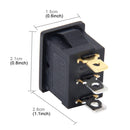 Car Auto Universal DIY 3 Pin Boat Cap OFF- ON Push Button
