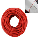 5m Car Decorative Strip PVC Chrome Decoration Strip Door Seal Window Seal(Red)