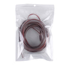 5m Car Decorative Strip PVC Chrome Decoration Strip Door Seal Window Seal(Transparent)